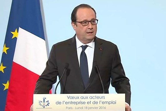 François Hollande parle du portage salarial dans son plan emploi 2016