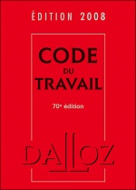 Couverture du code du travail 2008