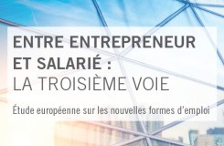 etude sur les nouvelles formes d'emploi en europe, entre entrepreneur et salarié